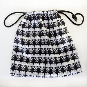 Thomas Wylde Skull Printed Dust Bag 11" (H) x 11.5" (W)